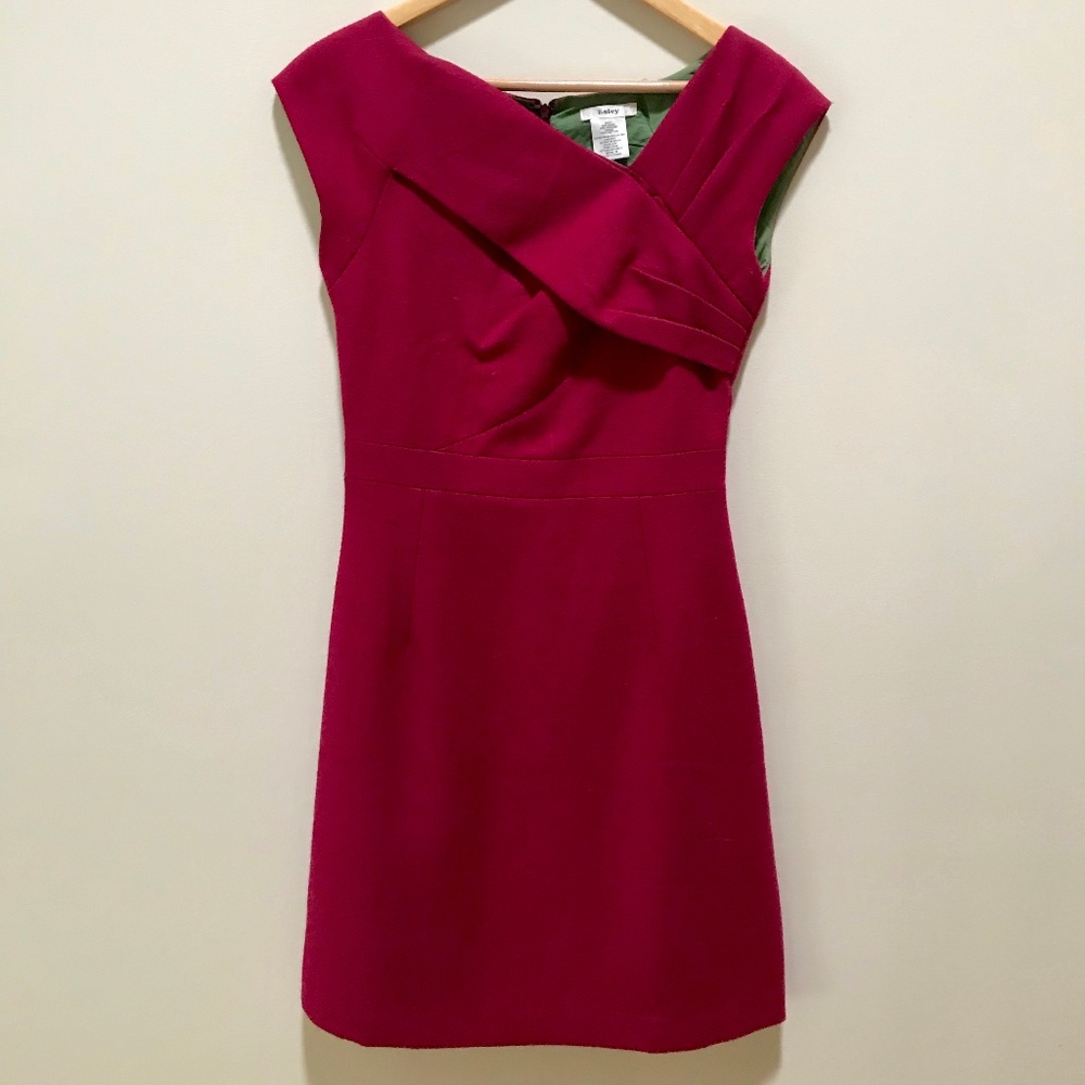 Modcloth Esley Red Wool Dress - size S